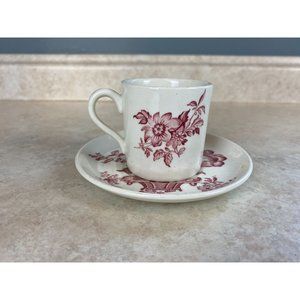 Vintage Crown Devon Fieldings Staffordshire England Acid Resistant Demitasse Cup